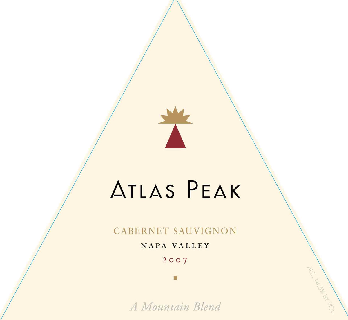Atlas Peak Winery Atlas Peak Cabernet Sauvignon Mountain Blend
