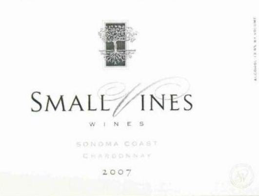Small Vines Wines Sonoma Coast Chardonnay