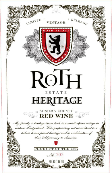 Roth Estate Heritage Red