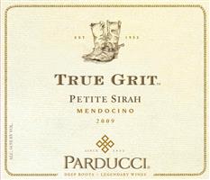 Parducci Wines True Grit Petite Sirah Reserve Mendocino