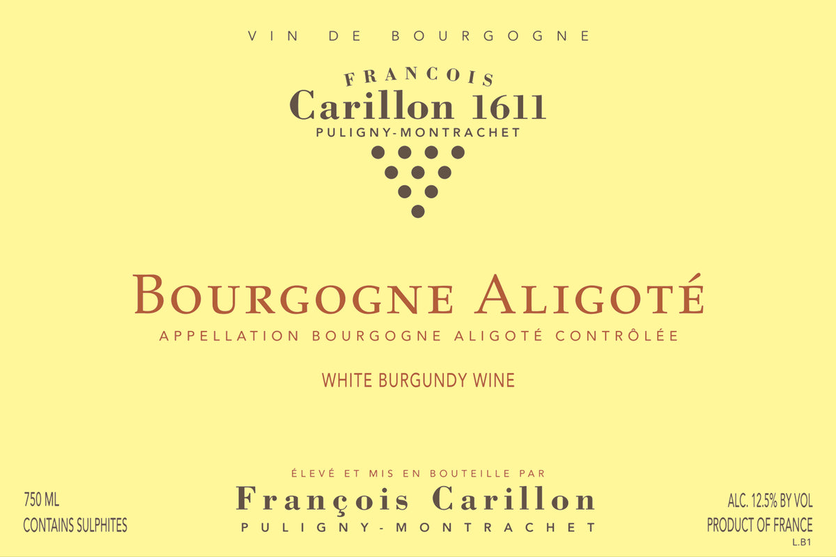 Domaine Francois Carillon Bourgogne Aligoté