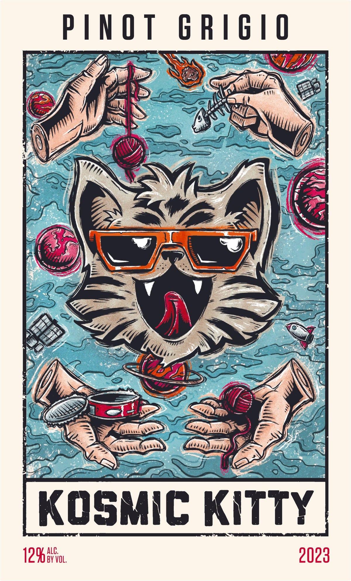 Kosmic Kitty Wines Pinot Grigio California