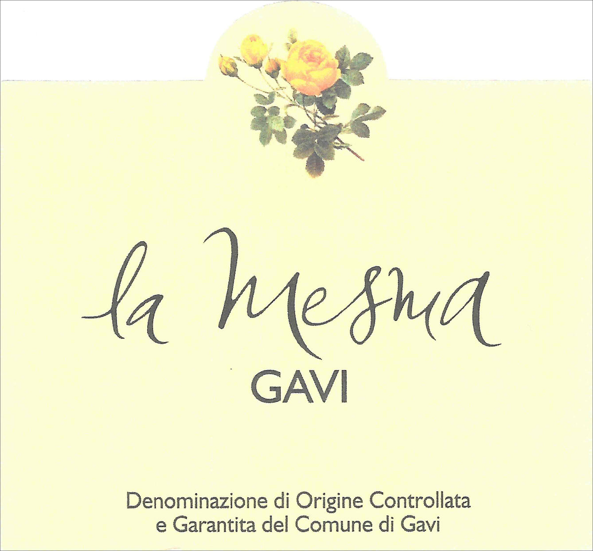 La Mesma Gavi del Comune di Gavi Yellow Label