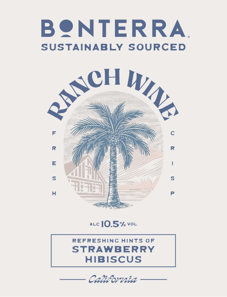 Bonterra Strawberry Hibiscus Ranch Wine Rosé California