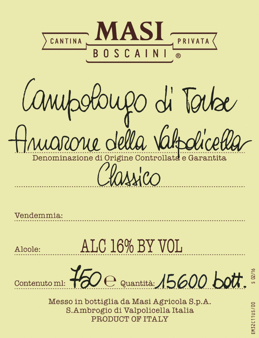 Masi Campolongo di Torbe Amarone della Valpolicella Classico