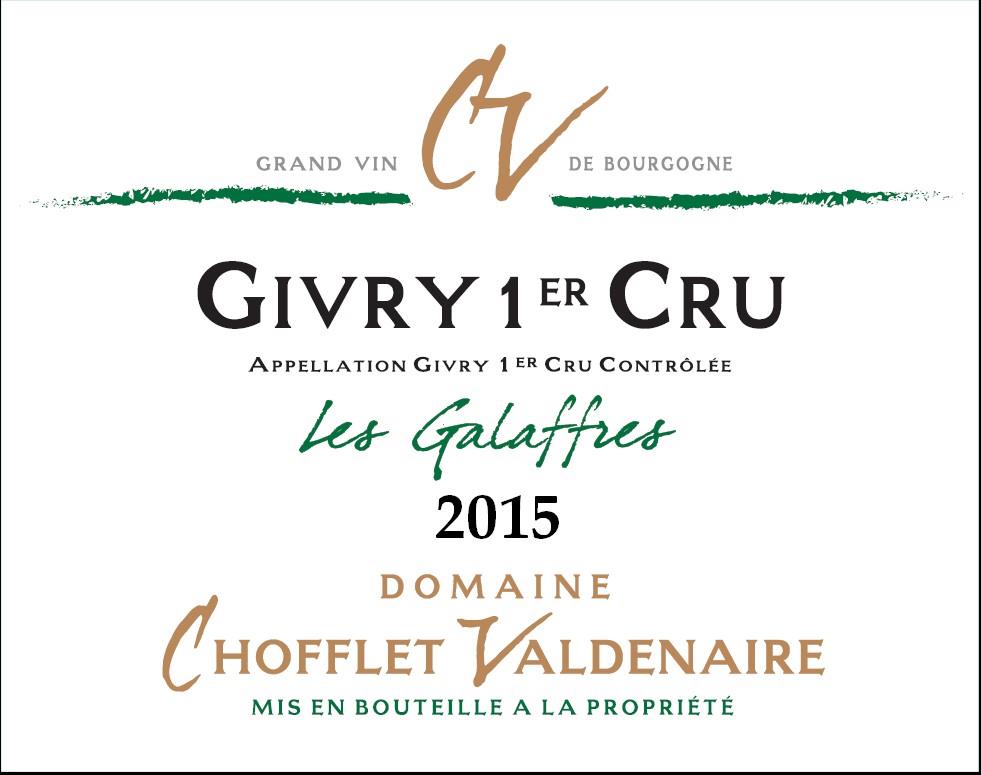 Domaine Chofflet-Valdenaire Givry Blanc 1er Cru Les Galaffres