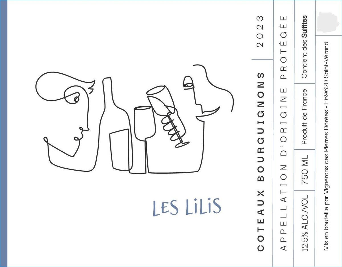 Vignerons des Pierres Dorées Coteaux Bourguignons Les Lilis