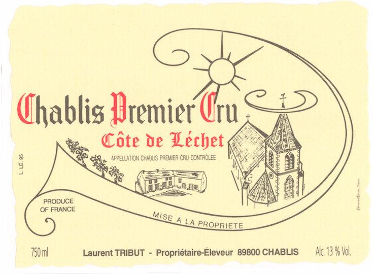 Laurent Tribut Chablis 1er Cru Côte De Léchet