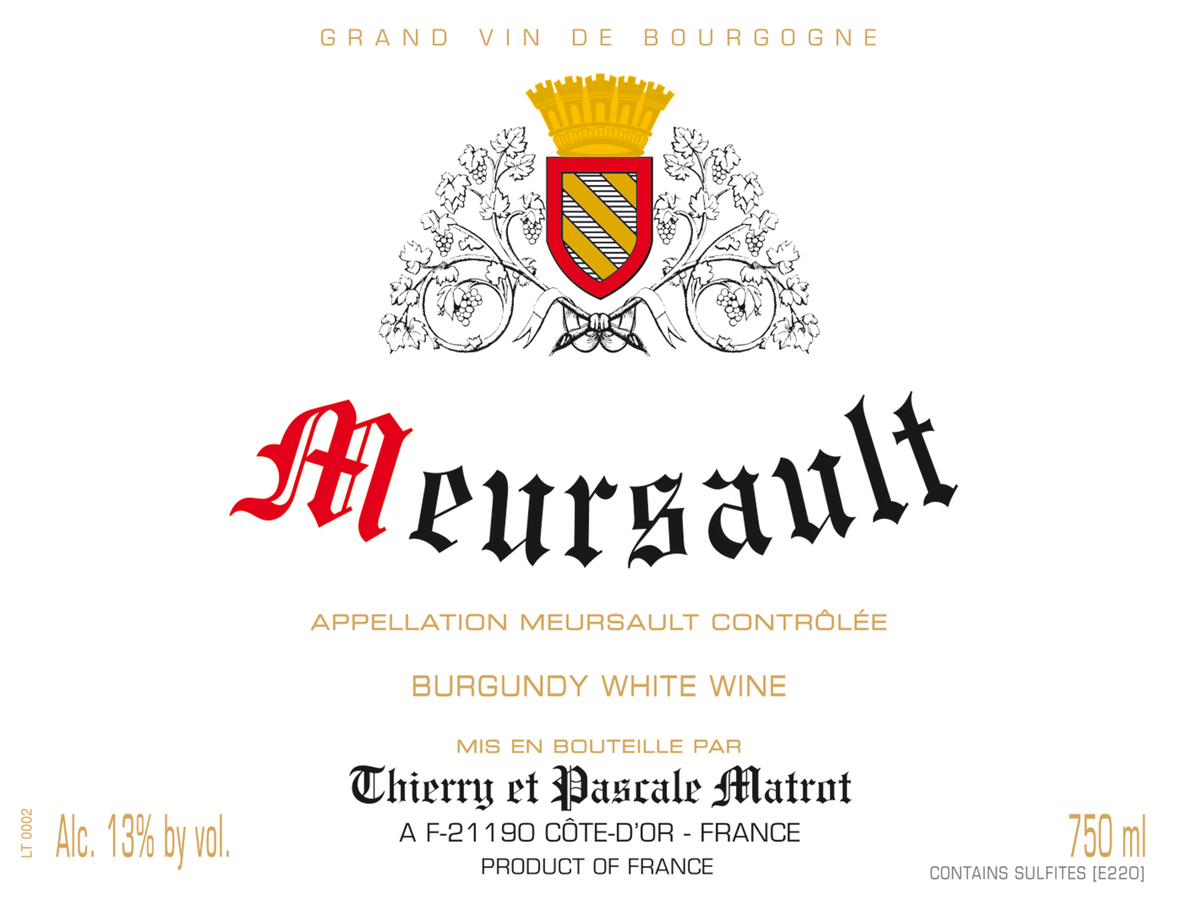 Thierry et Pascale Matrot Meursault