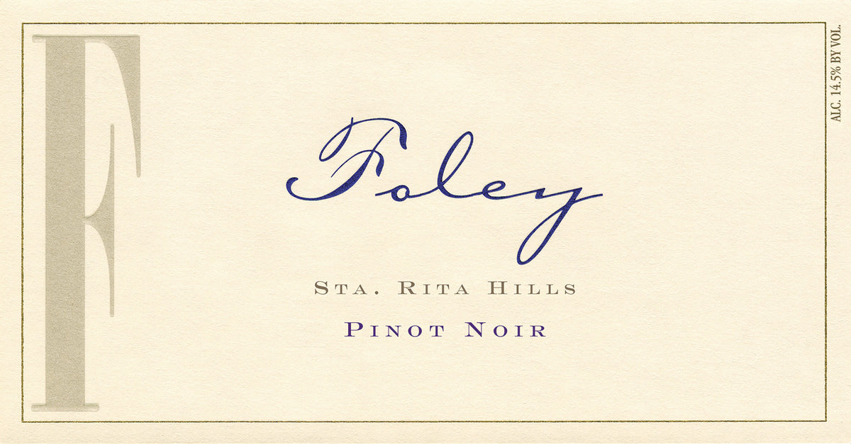 Foley Sta Rita Hills Pinot Noir