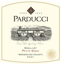 Parducci Wines Small Lot Petite Sirah Mendocino County