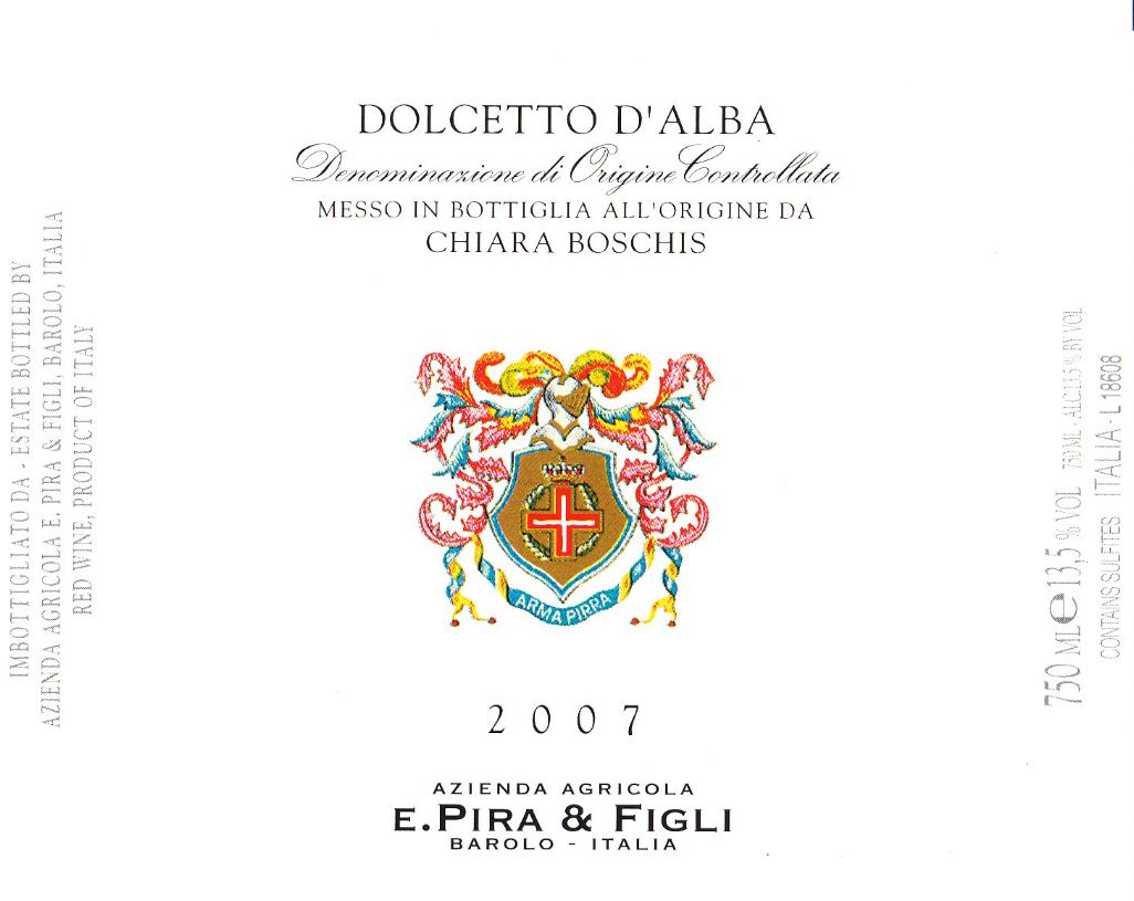 E. Pira & Figli Dolcetto d'Alba