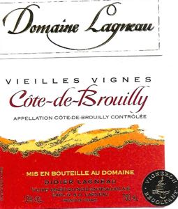Domaine Lagneau Côte de Brouilly Vieilles Vignes