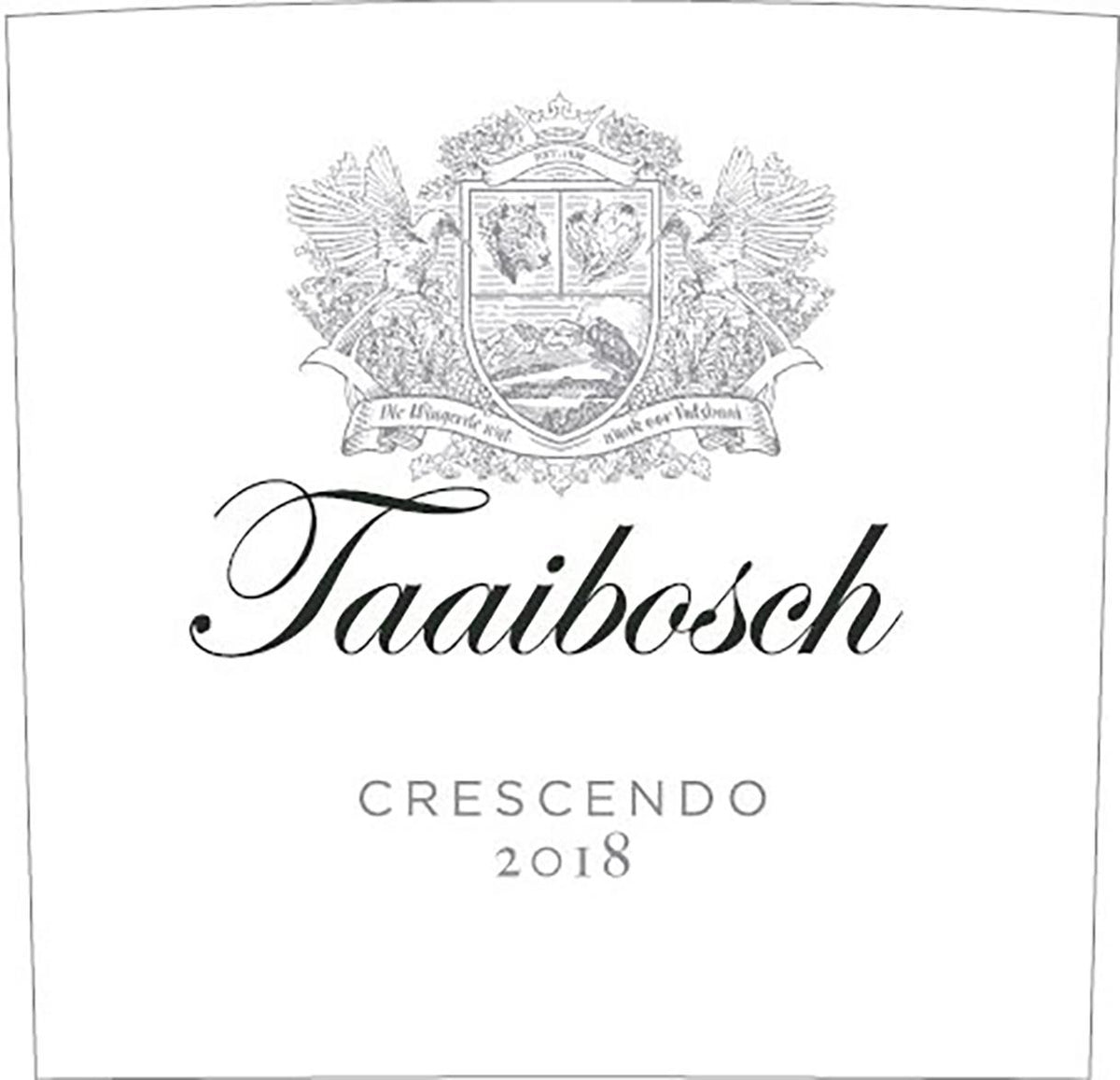 Taaibosch Crescendo Stellenbosch Red Wine