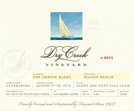 Dry Creek Vineyard Dry Chenin Blanc Clarksburg