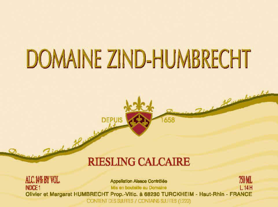 Domaine Zind-Humbrecht Riesling Roche Calcaire
