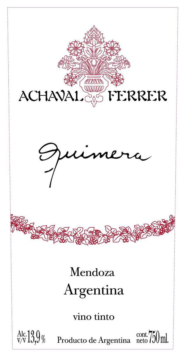 Achaval Ferrer Quimera Vino Tinto Mendoza
