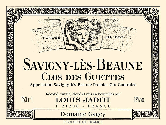 Louis Jadot Domaine Gagey Savigny-les-Beaune 1er Cru Clos des Guettes Blanc