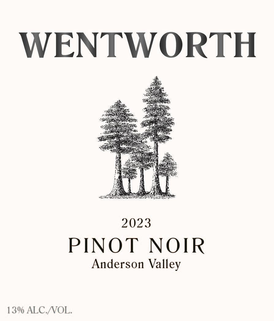 Wentworth Vineyard and Ranch Pinot Noir Anderson Valley