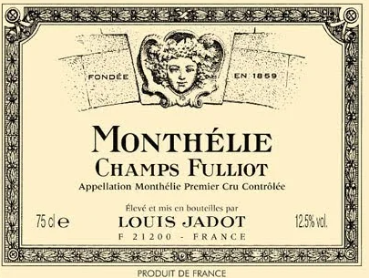 Louis Jadot Monthélie 1er Cru Champs Fulliot