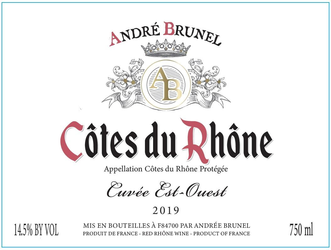 Domaine André Brunel Côtes du Rhône Cuvée Est Ouest