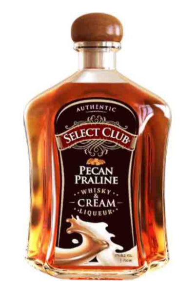 SELECT CLUB PECAN PRALINE WHISKY & CREAM LIQUEUR 750ML