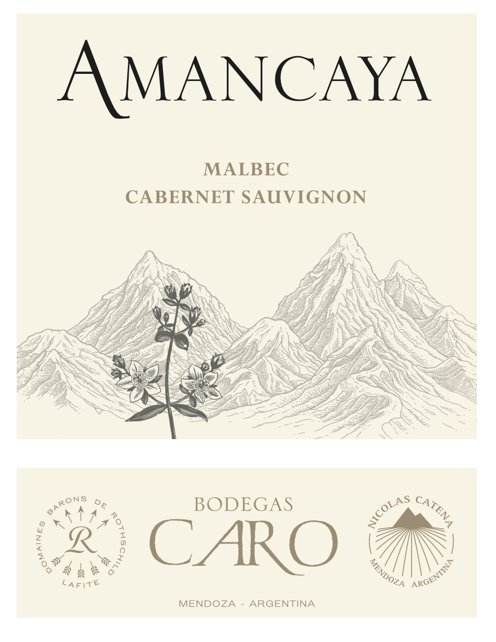 Bodegas Caro Amancaya Reserve Red Blend Mendoza
