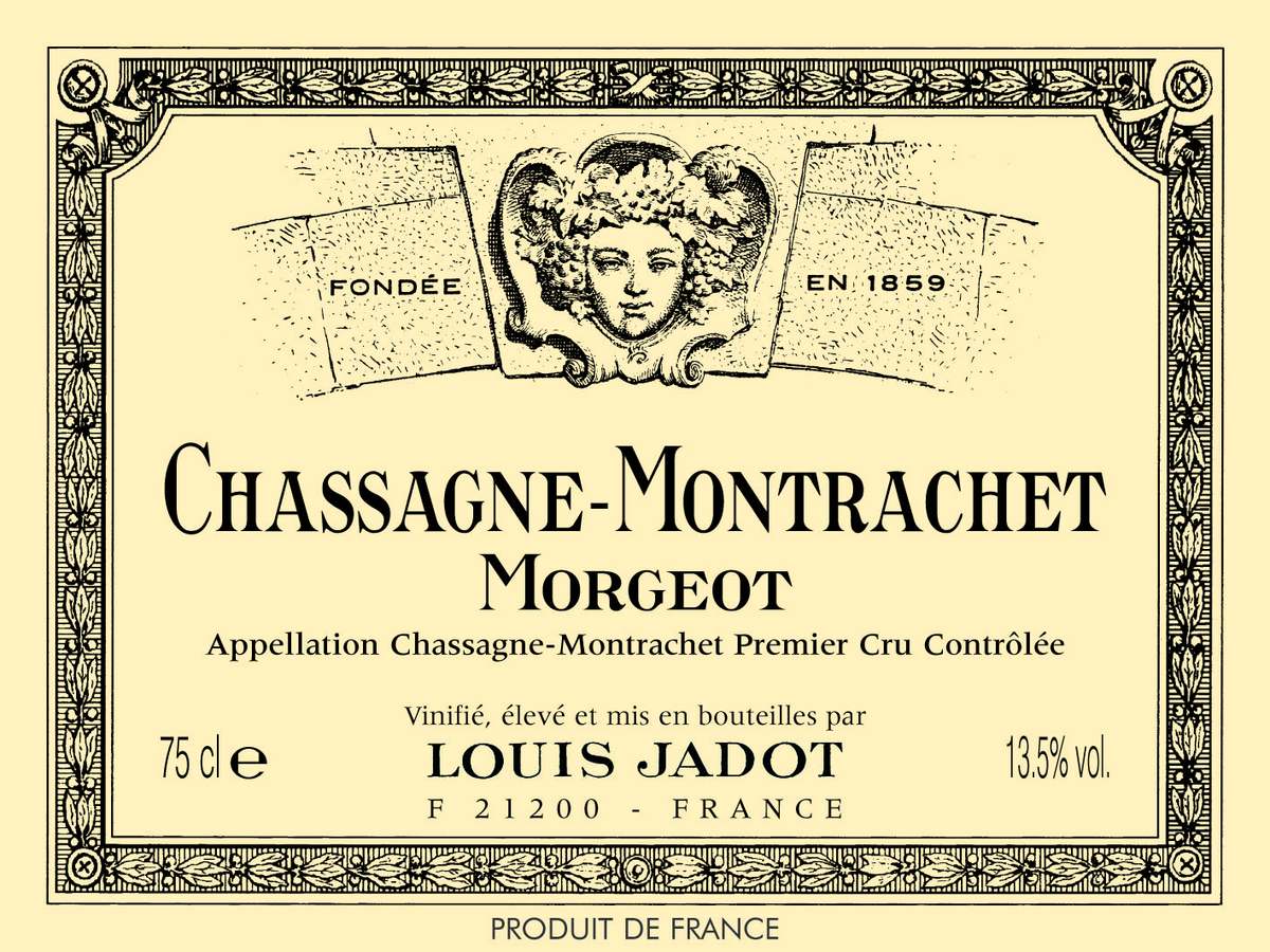 Louis Jadot Chassagne-Montrachet 1er Cru Morgeot