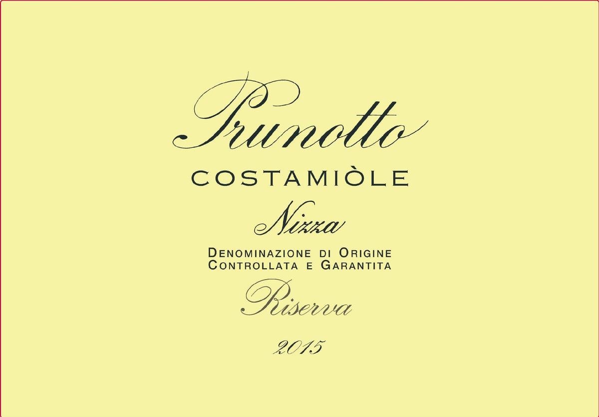 Prunotto Nizza Costamiòle Riserva