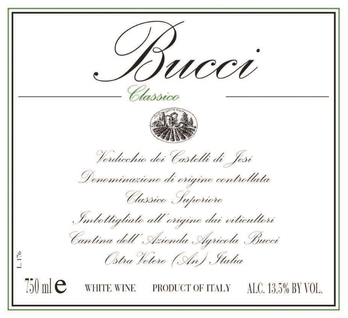 Villa Bucci Verdicchio dei Castelli di Jesi Classico Superiore