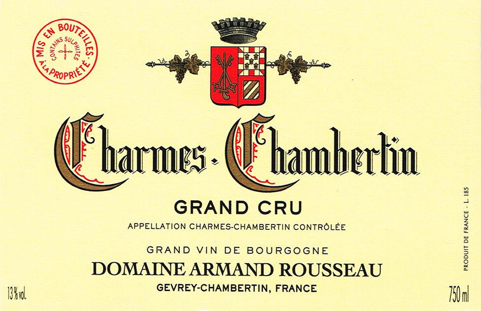 Domaine Rousseau Charmes Chambertin Grand Cru