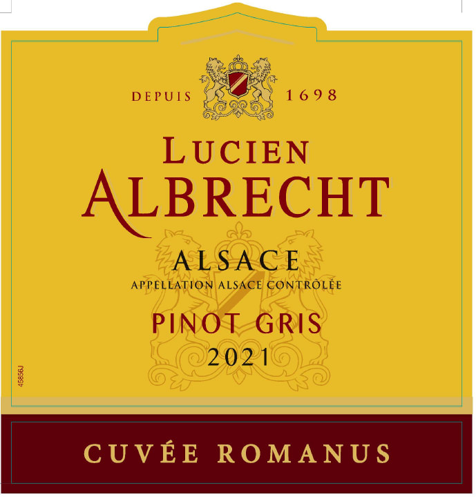 Lucien Albrecht Alsace Pinot Gris Cuvée Romanus