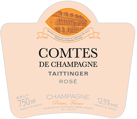 Taittinger Comtes de Champagne Brut Rosé