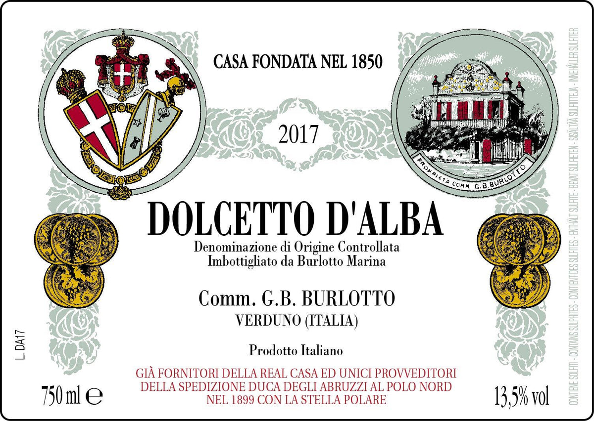 G. B. Burlotto Dolcetto d'Alba