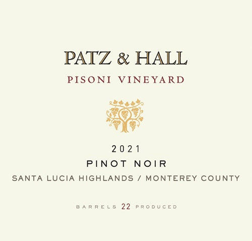 Patz & Hall Pinot Noir Pisoni Vineyard Santa Lucia Highlands