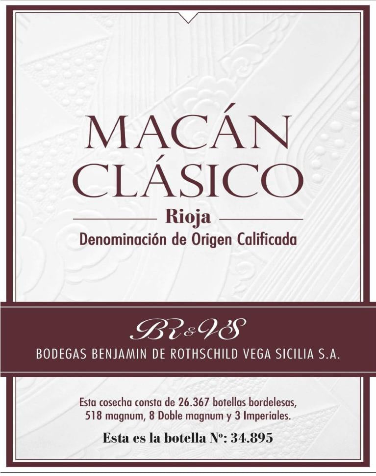 Macán Clasico Rioja DOCa