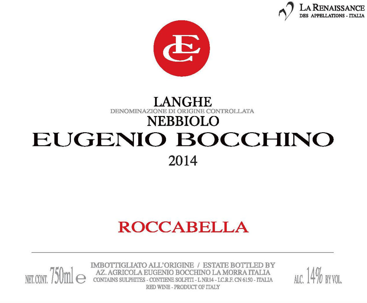 Eugenio Bocchino Roccabella Langhe Nebbiolo
