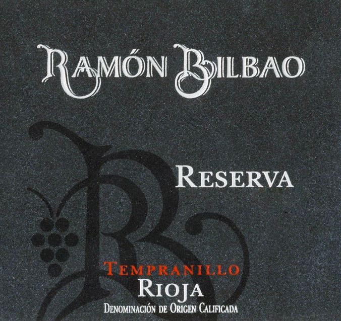 Ramón Bilbao Rioja Tempranillo Reserva