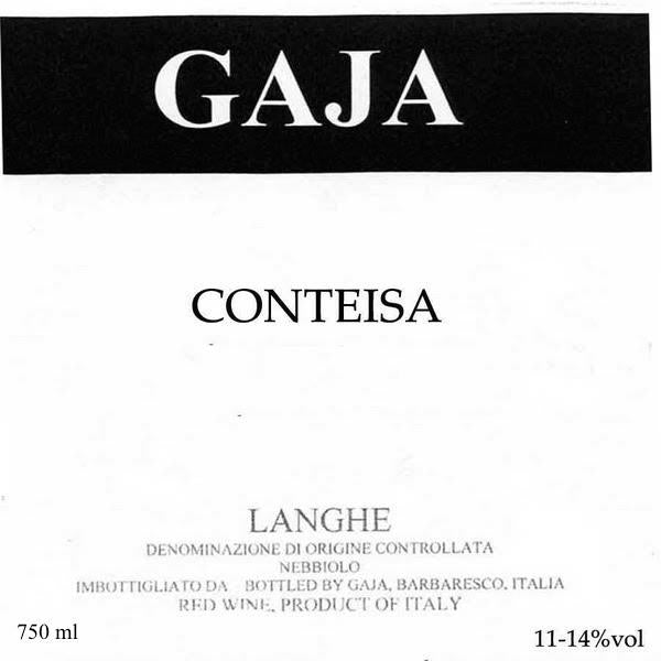 GAJA Conteisa Nebbiolo Barolo