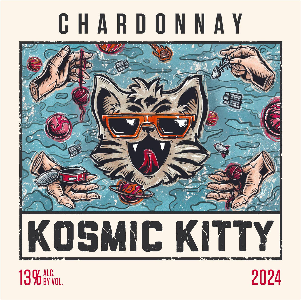 Kosmic Kitty Wines Chardonnay California