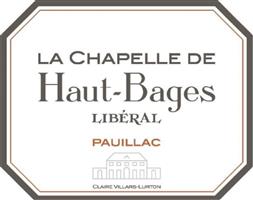 Château Haut-Bages Libéral Pauillac La Chapelle de Haut-Bages Libéral