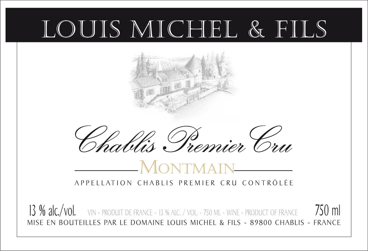 Domaine Louis Michel et Fils Chablis 1er Cru Montmain