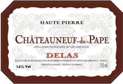 Delas Frères Châteauneuf-du-Pape Haute Pierre