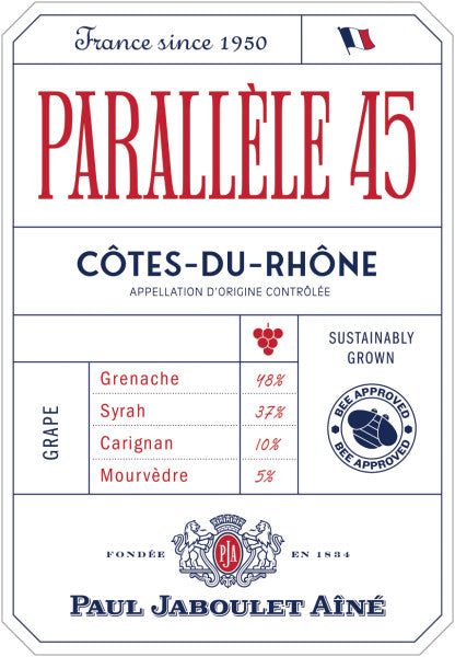 Paul Jaboulet Aîné Côtes du Rhône Parallele 45