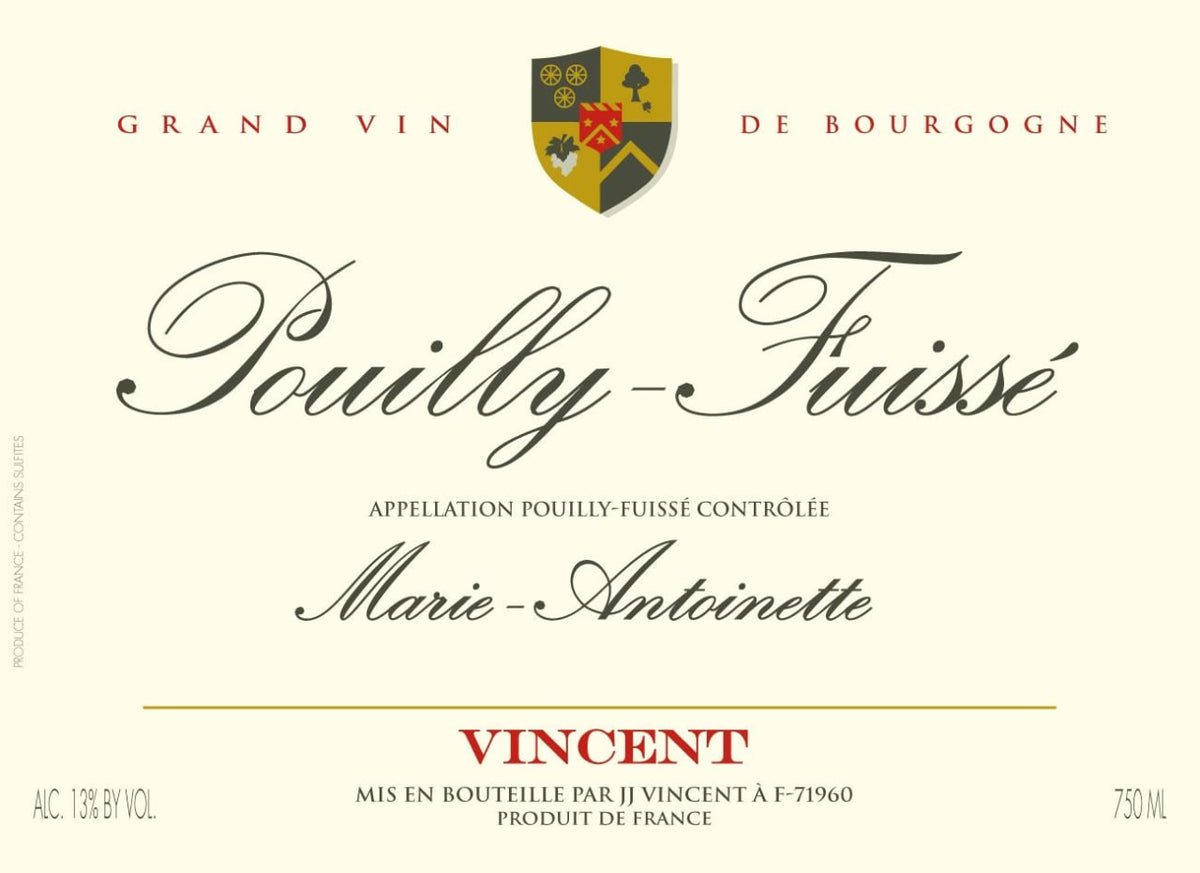 J.J. Vincent Pouilly Fuisse Marie Antoinette