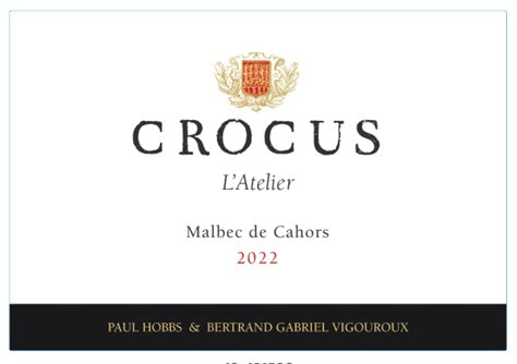 Crocus L'Atelier Malbec de Cahors