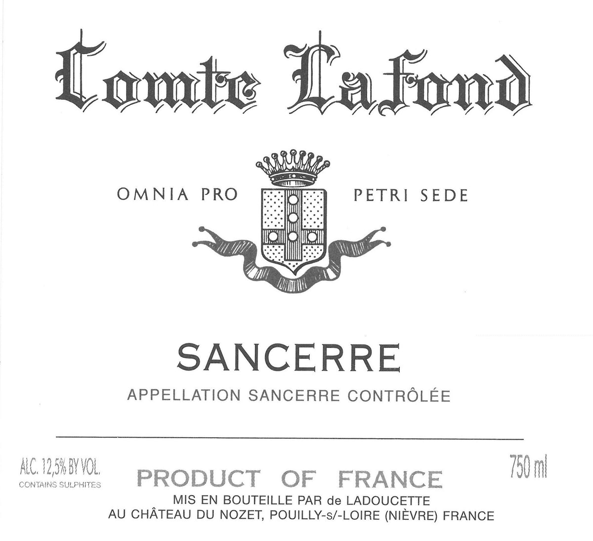 Ladoucette Comte Lafond Sancerre