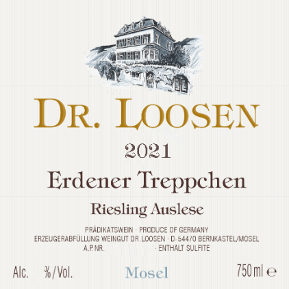 Dr. Loosen Mosel Riesling Erdener Treppchen Auslese
