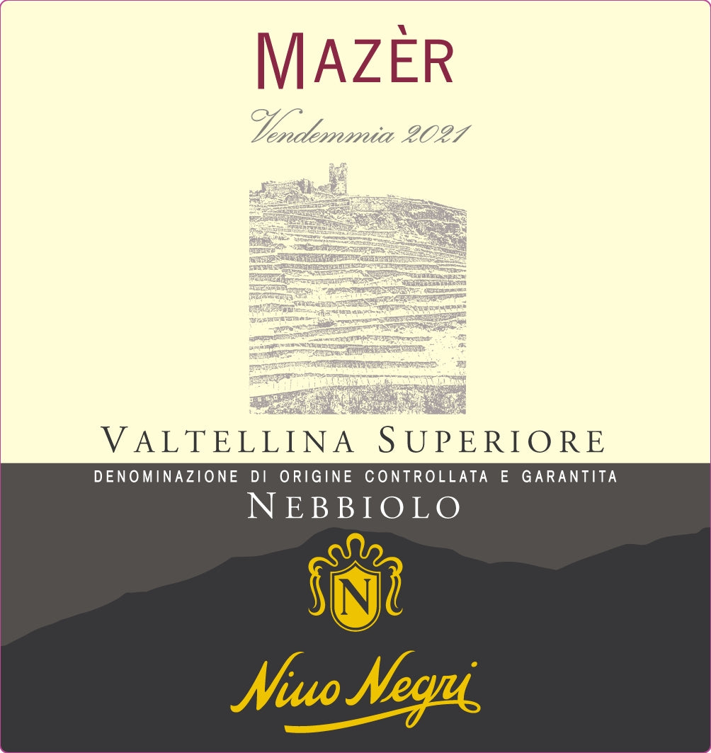 Nino Negri Mazer Valtellina Superiore