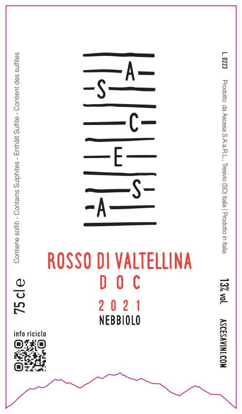 Ascesa Rosso Di Valtellina Nebbiolo
